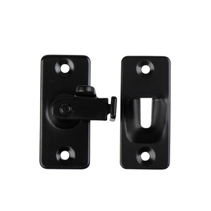 Loquet de porte à 90 degrés en acier inoxydable, boucle de verrouillage à angle droit pour porte coulissante, armoire, quincaillerie de meubles - Product Image 2