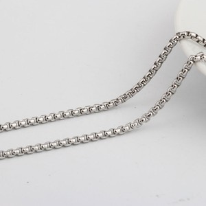 <b>Cross</b> Pendant Necklace Stainless Steel 304 Titanium Steel <b>Chain</b> Gift For Women Daily Wear Hip Hop Style - Product Image 4