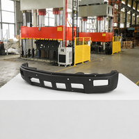 Bumper Depan Hitam untuk Chevrolet Silverado 1500 1500 14-15 Dengan Lubang Sensor Dengan Lubang Lampu Kabut Bumper Truk Pikap
