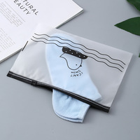 Personnalisable Ziplock PE Pull-Tab Sac pour Bijoux Vêtements Intimes Stockage Oiseau Transparent Conception pour Boucles D'oreilles Emballage