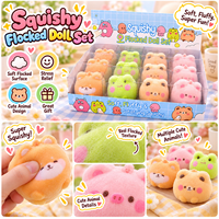 Jouets Squishy en PU en forme d'animaux mignons et dodus, doux, à remontée lente, anti-stress, vente en gros, directement de l'usine, personnalisation OEM ODM