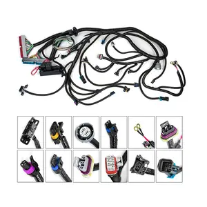 Custom wiring harnesses Automotive engine wiring harness assemblies Manufacture a variety of complete engine wiring harnesses