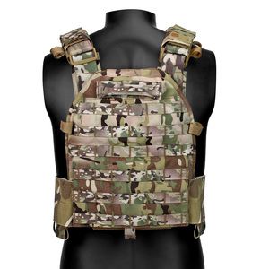 Jsh Nhà Máy 1000D Polyester Chiến Thuật Trọng Lượng Vest Ngoài Trời Tấm Bảo Vệ Tàu Sân Bay Laser Cắt Nhanh Chóng Phát Hành Cá Nhân Quốc Phòng - Product Image 5