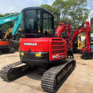 Excavadora Usada Certificada Yanmar Vio55 Vio75 Vio80 de Alta Calidad y Bajo Precio, Modelo 2018, 6 Toneladas, Capacidad de Cucharón de 0.4m, Motor en Buen Estado - Product Image 1