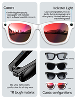 Gafas Inteligentes con Cámara W610, Montadas en la Cabeza, Táctiles, para Llamadas, Traducción Simultánea por IA, Reconocimiento de Objetos de 8MP