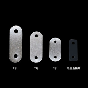 Pièce de connexion pour cadre photo, support d'angle rectangulaire en métal à deux trous, accessoire de quincaillerie durable - Product Image 1