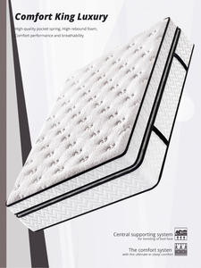 36Cm <span class=keywords><strong>Double</strong></span> Side Airbed Chất Lượng Cao Vua Kích Thước Giường Và Nệm - Product Image 3