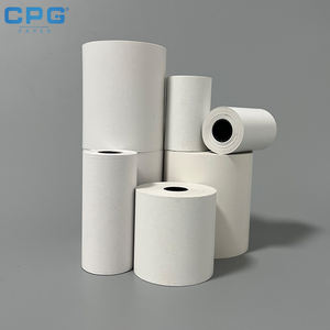 Rouleau de papier thermique lisse 80x80mm sans BPA 65gsm pour distributeurs automatiques, kiosques et terminaux de libre-service – Approvisionnement direct usine - Product Image 1