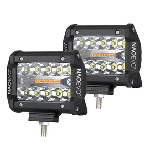 NAO Others Car Light Accessories Super Bright Offroad Faros Barra Led 4X4 24V 12V 320W 4 5 7 20 22 32 42 Inch Car Led Work Light
