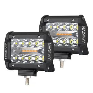 Nao outros acessórios para carro, luz de led super brilhante para carro offroad barra led 4x4 24v 12v 320w 4 5 7 20 22 32 42 polegadas luz de trabalho de carro