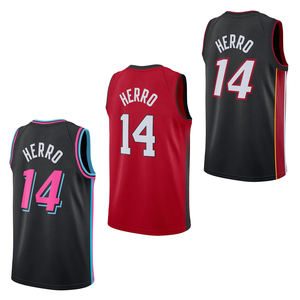 <span class=keywords><strong>Miami</strong></span> para Hombres # Camiseta de <span class=keywords><strong>Baloncesto</strong></span> 14 Tyler Herro, <span class=keywords><strong>Camisetas</strong></span> Bordadas, Ropa Deportiva con Logos, Edición Ciudad para Adultos, Transpirable, Talla Grande - Product Image 1