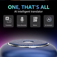 Dispositif de traduction vocale avec plus de 137 langues, traduction hors ligne, double micro, haut-parleur 40 mm 4 ohms 3W et chargement Type C OEM