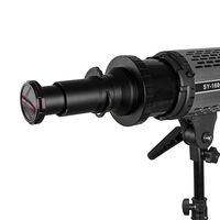Focaliser Conique Snoot Photo Optique Condensateur Art Lumière Cylindre Flash Condensateur Snooting Light universel pour tous les supports Bowens