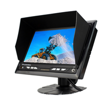 Pantalla LCD de 7 Pulgadas DC12V Económica, con Cuatro Pantallas Divididas, para Monitoreo de Reversa en Vehículos Pesados