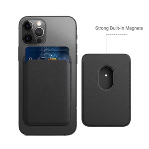 Cartera Trasera de Cuero Premium con Imán para iPhone 16 Pro Max 15 14 13 12, Tarjetero Magnético para Teléfono - Product Image 5