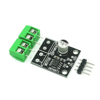 DRV8871 H-Bridge Brushed DC Motor Driver Breakout Board untuk Arduino Kontrol PWM 3,6A Penginderaan Arus Internal Maks 6.5V Hingga 45V