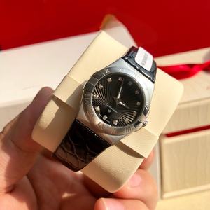 <span class=keywords><strong>Reloj</strong></span> de Lujo para <span class=keywords><strong>Hombre</strong></span> <span class=keywords><strong>Omega</strong></span>, Movimiento Mecánico de Cuarzo, Diseño de Garra, Correa de Piel de Cocodrilo, Espejo de Zafiro - Product Image 1