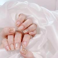 Senboma — presse à ongles complète, pierre de rhinine, cristal
