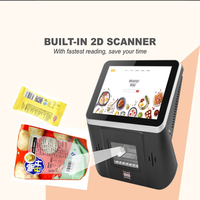 Tablette de caisse enregistreuse à écran tactile 8 pouces Android Windows tout en un Scanner de codes-barres Pos Price Checker pour supermarché
