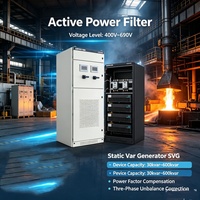 Armoire de filtre à puissance active APF : Équipement de distribution d'énergie fiable pour les applications industrielles et les stations de pompage urbaines