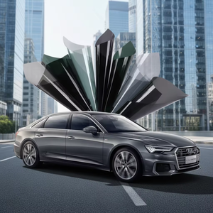 Film solaire pour vitres de voiture à isolation thermique élevée, film PET changeant de couleur, amovible, protection des vitres de voiture, rouleau pour voitures - Product Image 1