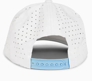 Gorra de golf OEM personalizada para hombre con orificios cortados a láser, gorra de golf ajustable con cierre a presión, talla única, gorra de béisbol bordada de 5 paneles - Product Image 3