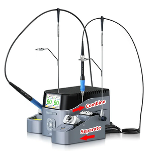 Stazione di Saldatura Intelligente Aixun T420D con Doppia Postazione, Supporto per Punte T245 T210 T115, Riparazione di PCB Mobile BGA SMD - Product Image 5