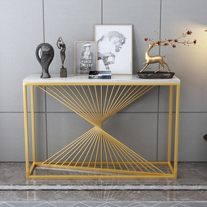 <span class=keywords><strong>Tavolo</strong></span> Console per Ingresso e Corridoio in Stile <span class=keywords><strong>Barocco</strong></span> Vintage Moderno con Piano in Legno e Vano Portaoggetti, Nuovo Design, MOQ 200 - Product Image 3