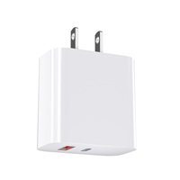 Cargador de teléfono celular USB tipo C, cargadores de pared rápidos tipo C, cabezal tipo C, QC3. Carga 0 pd