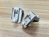 Excellente vente en gros de joints pivotants modernes en alliage d'aluminium résistant à l'eau, alignement de précision, support d'angle pour porte et fenêtre