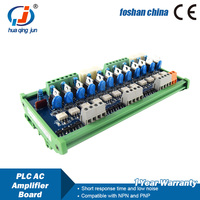 Carte amplificateur de sortie AC à thyristor avec protection contre les courts-circuits et isolation optocoupleur 12 canaux Huaqingjun, authentique pour PLC