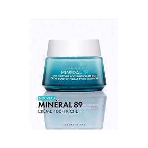 Crema Facial Vich-Y Mineral 89, Crema Hidratante Enriquecida con Ácido Hialurónico, Para Todo Tipo de Piel, Uso Diario - Product Image 3