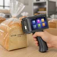 Imprimante d'étiquettes à jet d'encre portable intelligente Wiseprint 12,7 mm, écran tactile, alimentée par batterie, sans fil, mini, pour le codage de la date de production