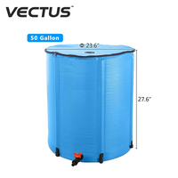 Réservoir d'eau pliable pour la récupération des eaux de pluie, système de collecte d'eau de pluie, conteneur de stockage, vente en gros directe d'usine en Chine