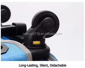 Üretici OEM ayrılabilir taşınabilir nefes havayolu onaylı seyahat çantası evcil hayvan taşıyıcı tekerlekler ile - Product Image 5