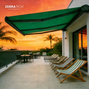 Toldo Retráctil Motorizado Portátil de Aluminio <span class=keywords><strong>para</strong></span> Exteriores, Impermeable, con Control Remoto, Recubierto de PVC, <span class=keywords><strong>para</strong></span> Balcón o Terraza - Product Image 3