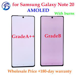 Écran LCD d'origine pour Samsung Galaxy <span class=keywords><strong>Note</strong></span> 5 <span class=keywords><strong>8</strong></span> 9 10.10 Plus <span class=keywords><strong>Note</strong></span> 20, remplacement de la vitre tactile, vente en gros pour smartphone avec traces de brûlure - Product Image 5