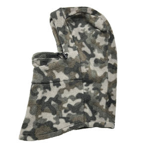 Passamontagna Design Mimetico in Pile Spesso con Logo Personalizzato, Caldo per l'Inverno, Maschera da Sci Unisex per Sport e Feste - Product Image 4