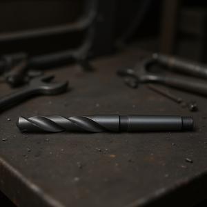 Fervi Tapered Shank Twist <b>Drill</b> <b>Bit</b> 10mm For Metal Drilling - Product Image 3