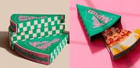 Boîtes à pizza à motif matériel de taille de logo personnalisé en gros pour emballage à emporter