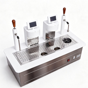 Machine à café et à thé innovante, intégrée sous le comptoir, double groupe, avec écran tactile, pour les cafés modernes - Product Image 4