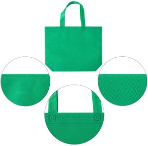 Bolsa <span class=keywords><strong>de</strong></span> compras <span class=keywords><strong>de</strong></span> tela no tejida reutilizable plegable, con impresión <span class=keywords><strong>de</strong></span> logotipo y Material ecológico - Product Image 4