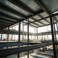 Estructura de Acero Galvanizado por Inmersión en Caliente de Montaje Rápido para Garaje y Estacionamiento de Vehículos