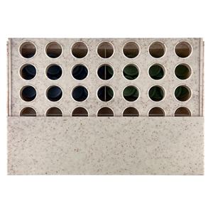 Eğlenceli bir klasik buğday samanı fiber masa oyunu BPA içermeyen özel Logo promosyon hediyeler PT007 buğday samanı stokta dört bağlayın - Product Image 3