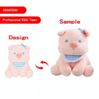 Jouets en peluche doux de haute qualité, personnalisés, représentant des animaux tels que le dragon, le renard, le cochon, l'ours, l'orang-outan, le dinosaure, en coton PP et en maille, pour cadeaux d'anniversaire