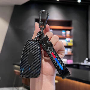 Étui de protection pour clé en fibre de carbone de haute qualité pour Ford Kuga EcoSport Mondeo Focus Fiesta - Porte-clés de protection - Product Image 5