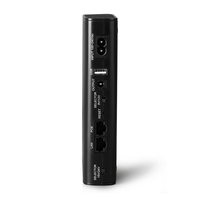 SKE Mini UPS 9000mah 10000mah POE15 V 24V Lithium Iron Phosphate DC UPS LiFePO4 UPS 9V 12V 24V untuk Router Wifi Kamera CCTV