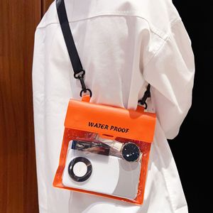 Funda Impermeable para Teléfono con Pantalla Táctil Grande y Cierre de Cremallera, Bolsa de Playa de Gran Capacidad, Bolsa Cruzada para Natación, Buceo y Rafting - Product Image 3