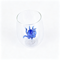Verre à shot créatif en forme de pieuvre 3D, design moderne, haute qualité, transparent, réutilisable, 300 ml, passe au lave-vaisselle, pour fêtes, bars, restaurants