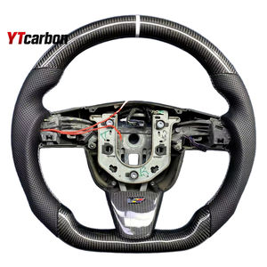 Volant de course personnalisé en fibre de carbone <span class=keywords><strong>v</strong></span>éritable YTcarbon pour <span class=keywords><strong>Cadillac</strong></span> <span class=keywords><strong>CTS</strong></span>, SRX, STS, <span class=keywords><strong>CTS</strong></span>-<span class=keywords><strong>V</strong></span> (2008-2013) – Accessoires intérieurs automobiles - Product Image 6